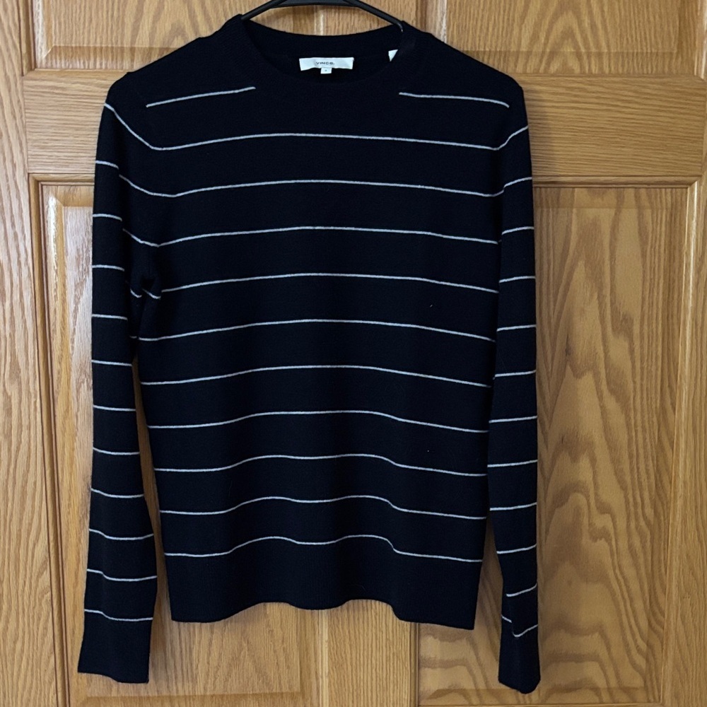 Vince Midnight Knit Top cashmere Wool